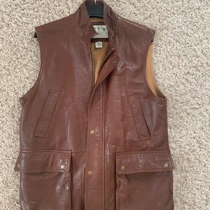 Leather Vest by Orvis